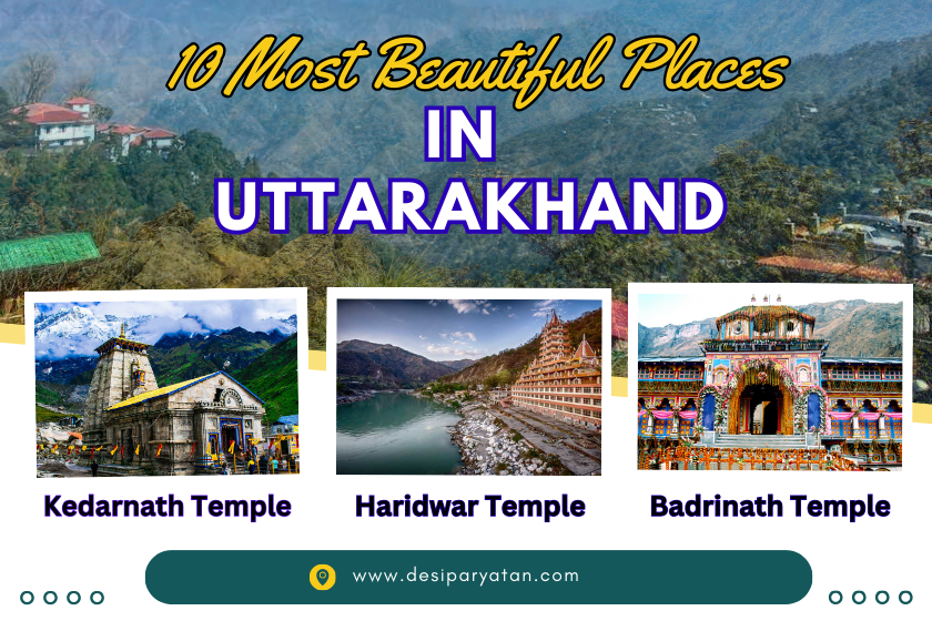 10 Most Beautiful Places to Visit in Uttarakhand